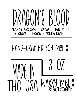 Dragon's Blood By Waxxy Melts