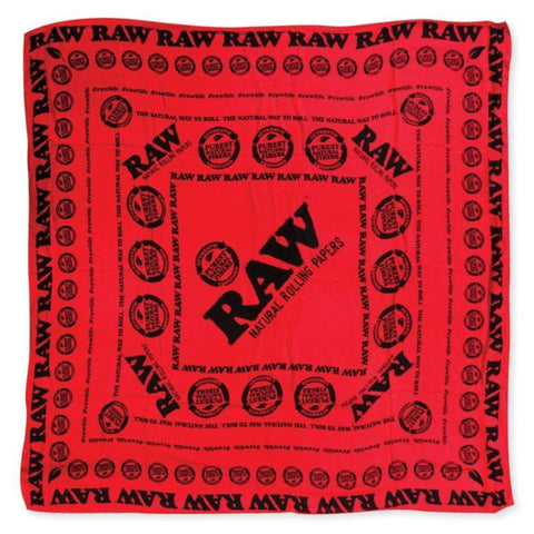 Raw Official Bandana - Red