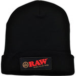 RAW Black Beanie